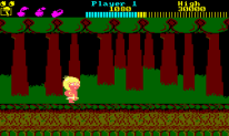 wonder boy on amstrad